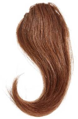 Love Hair Extensions 100% Echthaar-Seitenpony Farbe 30 - Dunkelblond, 1er Pack (1 x 1 Stück) von Love Hair Extensions