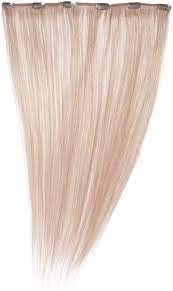Love Hair Extensions Clip-In Haarverlängerung Silky Straight Thermofaser 45 cm Peach von Love Hair Extensions