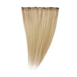 Love Hair Extensions Einteilige 100% Echthaar-Clip-In-Extensions - maximales Volumen Farbe 16 - Saharablond - 46cm, 1er Pack (1 x 35 g) von Love Hair Extensions