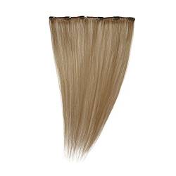 Love Hair Extensions Einteilige 100% Echthaar-Clip-In-Extensions - maximales Volumen Farbe 25 - Hellblond - 46cm, 1er Pack (1 x 35 g) von Love Hair Extensions