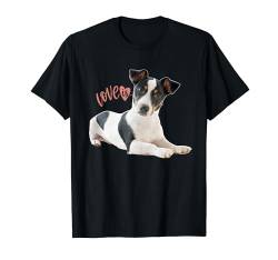 Jack Russell Terrier Shirt Mama Papa Damen Herren Kinder Love Dog T-Shirt von Love Is Jack Russel Terrier Gifts