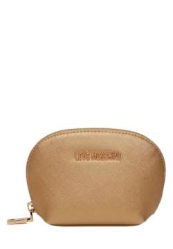 Beauty Case für Damen Marke Love Moschino, Modell JC5352PP4IK2, aus synthetischem Leder., gold von Love Moschino