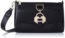 Love Moschino Damen BORSA A SPALLA Umhngetasche, Schwarz von Love Moschino