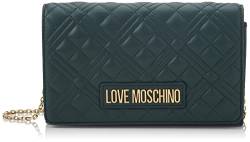 Love Moschino Damen Borsa Quilted Pu Bottiglia Umhngetasche, grün von Love Moschino