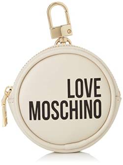 Love Moschino Damen COMPLEMENTI PELLETTERIA Lederwaren, Elfenbein von Love Moschino