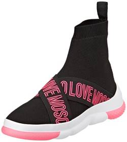 Love Moschino Damen Ja15224g0fizh00a35 Sneaker, Schwarz, 35 EU von Love Moschino