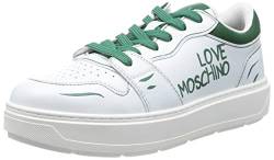 Love Moschino Damen Ja15254g1gia10d38 W.Sneakers, Weiß, 38 EU von Love Moschino