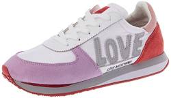 Love Moschino Damen Ja15322g0gin810a Sneaker, Mehrfarbig, 37 EU von Love Moschino
