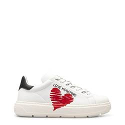 Love Moschino Damen Ja15394g1gia110a41 W.Sneakers, Weiß, 41 EU von Love Moschino