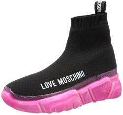 Love Moschino Damen Ja15463g1gizc00a36 W.Sneakers, Schwarz, 36 EU von Love Moschino