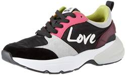 Love Moschino Damen Ja15555g0fio700a37 Sneaker, Schwarz, 37 EU von Love Moschino