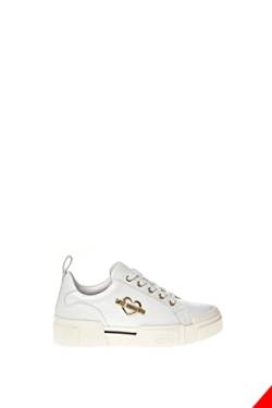 Love Moschino Damen Ja15625g0fia010035 Sneaker, Weiß, 35 EU von Love Moschino