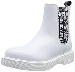 Love Moschino Damen Ja21134g1gia010039 W.Ankle Boot, Weiß, 39 EU von Love Moschino