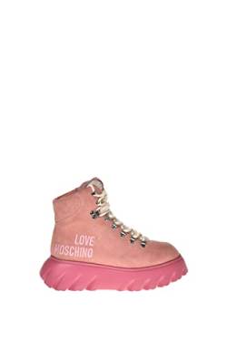 Love Moschino Damen Ja21356g0fig260a40 Stiefelette, Rosa, 40 EU von Love Moschino