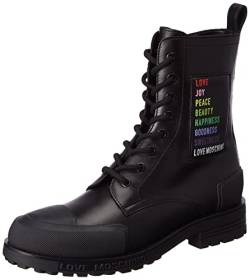 Love Moschino Damen Ja24294g1fia0 Stiefelette, Schwarz, 37 EU von Love Moschino