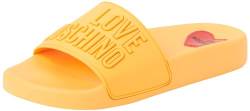 Love Moschino Damen Ja28052g0ii15456 Sabotd.POOL25 PVC ALBICOCA, Orange, 40 EU von Love Moschino