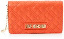 Love Moschino Damen Schultertasche, Orange Schultertasche, Orange von Love Moschino