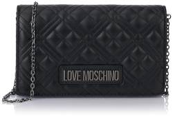 Love Moschino Damen Jc4079pp1lla000a Schultertasche, Schwarz von Love Moschino