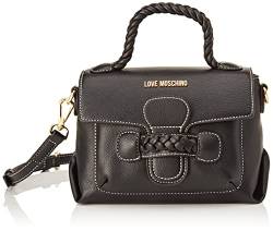 Love Moschino Damen Jc4221pp0gkj000 Handtasche, Schwarz von Love Moschino