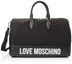 Love Moschino Damen Schultertasche, Schwarz Schultertasche, Schwarz von Love Moschino