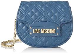 Love Moschino Damen Jc4322pp0fla0750 Umhängetasche, blau, Einheitsgröße von Love Moschino