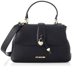 Love Moschino Damen Jc4331pp0fkb000 Handtasche, Schwarz, Einheitsgröße von Love Moschino