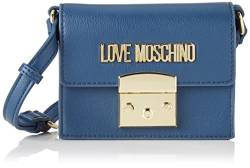 Love Moschino Damen Jc4351pp0fke0750 Umhängetasche, blau, Einheitsgröße von Love Moschino