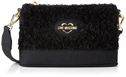 Love Moschino Damen Jc4388pp0fkn100a Umhängetasche, Schwarz, Einheitsgröße von Love Moschino