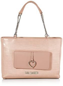 Love Moschino Damen Kollektion Herbst Winter 2021 Schultertasche, Rosa von Love Moschino