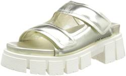 Love Moschino Damen Sandale, grau, 35 EU von Love Moschino