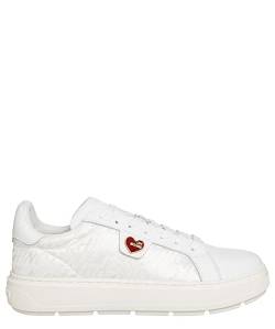 Love Moschino Damen Sneaker, Bianco, 39 EU von Love Moschino