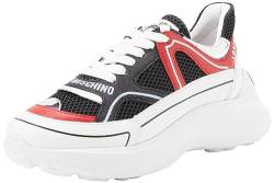 Love Moschino Damen Sneaker, Nero, 37 EU von Love Moschino