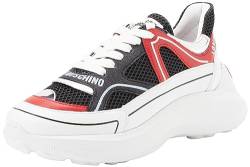 Love Moschino Damen Sneaker, Nero, 38 EU von Love Moschino