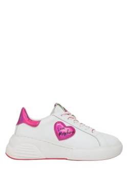Love Moschino Damen Sneaker, Weiß, 37 EU von Love Moschino