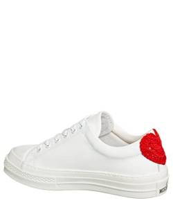 Love Moschino Damen Sneaker White 37 EU von Love Moschino
