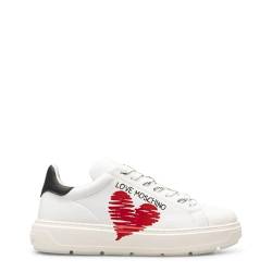 Love Moschino Damen Sneaker White 40 EU von Love Moschino