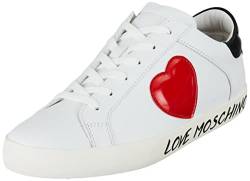 Love Moschino Damen Sneakerd.casse25 Kalbsleder Sneaker, Mehrfarbig, 37 EU von Love Moschino