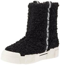 Love Moschino Damen Sneakers, Schwarz, 35 EU von Love Moschino