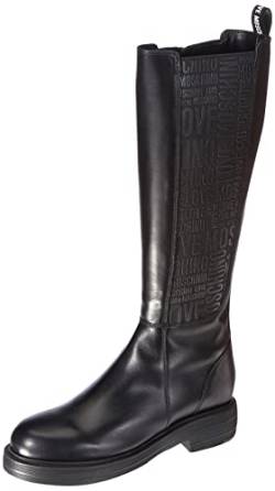 Love Moschino Damen Stivaled.city40 Vitello Stiefelette, Schwarz, 35 EU von Love Moschino