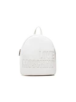 Love Moschino Damen ZAINO Rucksack, Weiß, Einheitsgröße von Love Moschino