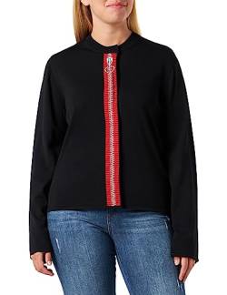 Love Moschino Women's Cardigan Jacket, Black, 38 von Love Moschino