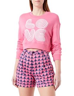 Love Moschino Women's Casual Shorts, Blue Fuchsia, 40 von Love Moschino