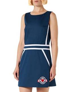 Love Moschino Women's Sleeveless A line Dress, Blue, 42 von Love Moschino