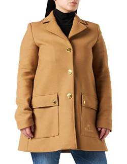 Love Moschino Womens Lined Coat, Rust Brown, 46 von Love Moschino