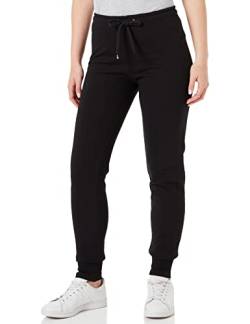 Love Moschino Womens Slim fit Jogger Pants, Black, 38 von Love Moschino