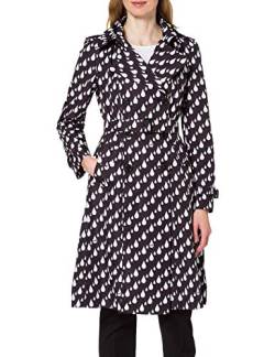 Love Moschino Womens W K 511 00 T 086A Dress Coat, GOCCE BCQ F NER, 38 von Love Moschino