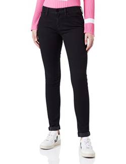 Moschino Damen Skinny Fit 5 Pocket Trousers Casual Pants, Schwarz, 25 EU von Love Moschino