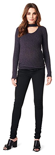 Love2Wait Superskinny Damen Schwangerschaftsjeans Umstandshose Five-Pocket-Jeans elastisch tiefer Bund schmaler Schnitt- Gr. XXS (Herstellergröße: 27/34), Dark Blue von Love2Wait