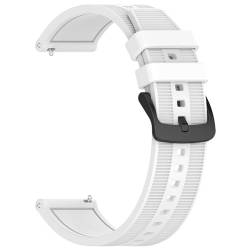 Lovehomily 22 mm Armband, einfarbig, Ersatz-Smartwatch-Armband for Huawei Watch GT4, for Watch 3 (weiß) von Lovehomily