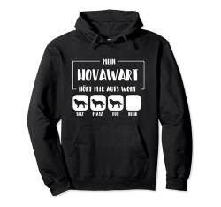 Mein Hovawart hört aufs Wort - Hovawart Hund Geschenk Pullover Hoodie von Lovemybello Hunde Designs